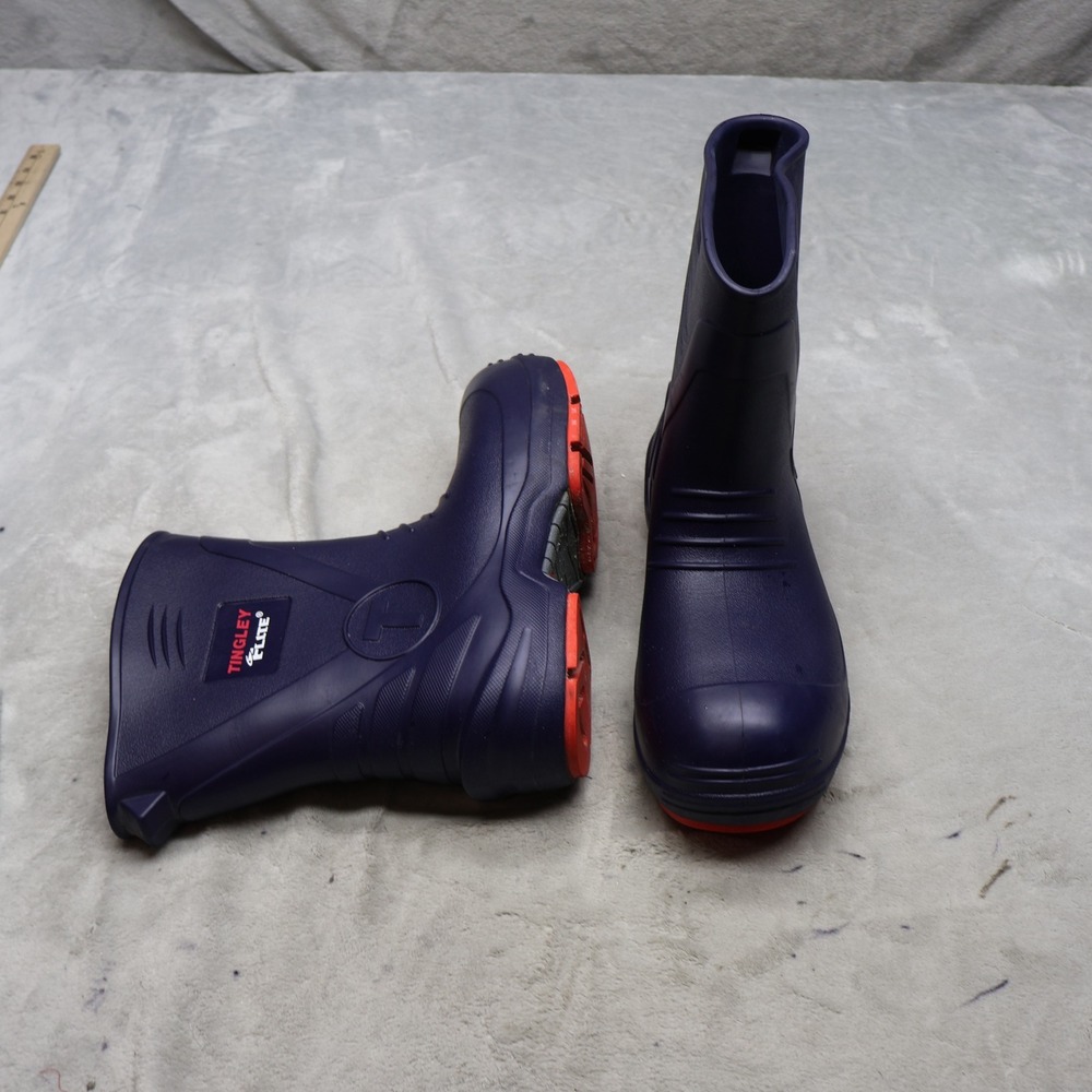 Tingley Unisex M11 Rain Boots Blue Flite‎ Safety ASTM Slip Resistant Workwear